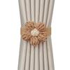 1PC Fashion Curtain Tie Bedroom Decor Curtain Buckle Flowers Shaped Nordic Style Curtain Tieback