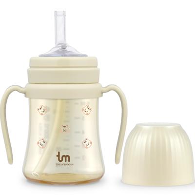 Toby & Molly PPSU Dotram Straw Cup 180ml, Vanilla, 1 Piece