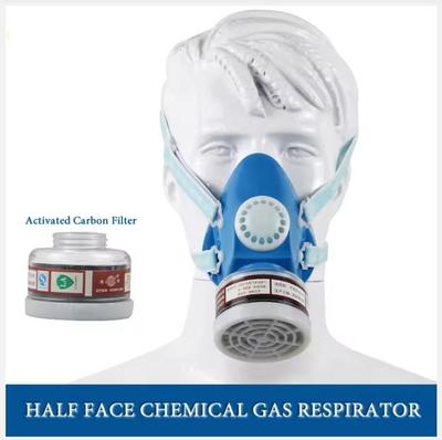 Półmaska przeciwpyłowa gazowa Miękka guma Chemiczny respirator Filtr RD40 Do przemysłowego opryskiwania pestycydami Malowania Par organicznych