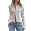 T Shirts For Women Pleated V-Neck Dressy Casual Blouses Printing Short Sleeve Summer Tops Loose Fit