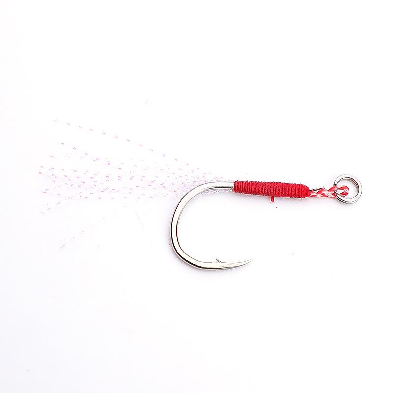TWM Triangular Tooth Iron Fish Hook for Freshwater Perch Fishing Accessories