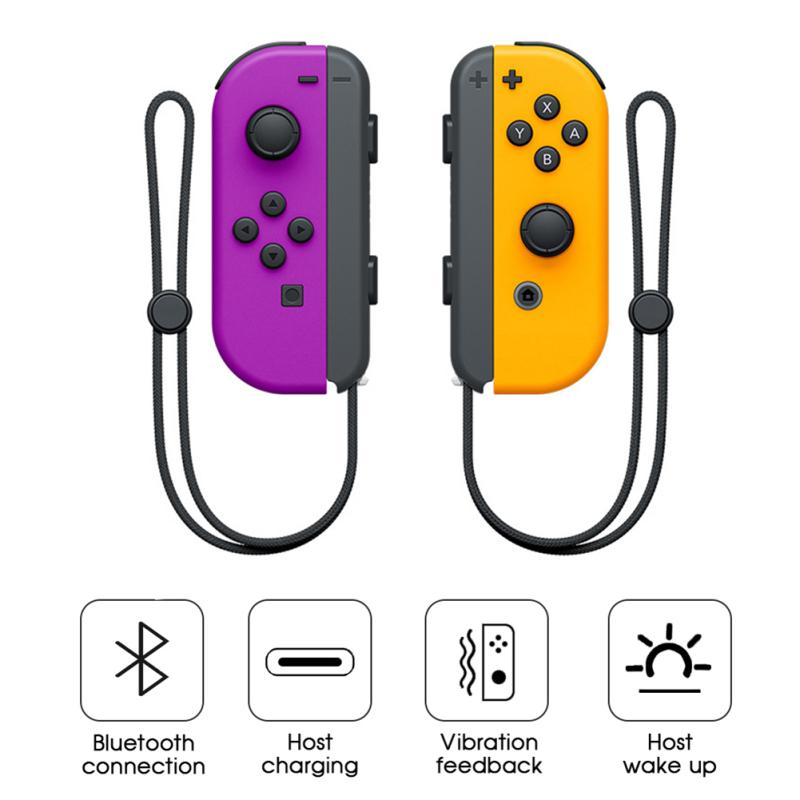 Joycon Switch Joystick Kontrolcü Sol ve Sağ Oyun Kolu Bluetooth uyumlu Kablosuz Oyun Pedi