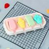 Food-grade Silicone Cheese Stick Ice Cream Mold, Easy Demolding. Cute Paw Shape for Homemade Holiday Desserts and Party Treats.