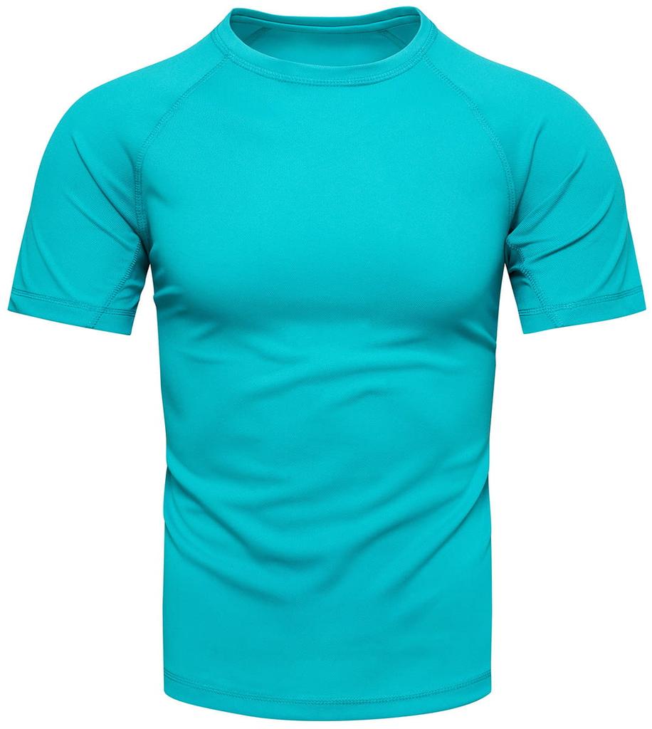 Dwupak Męski T-Shirt Khaki I Niebieski M