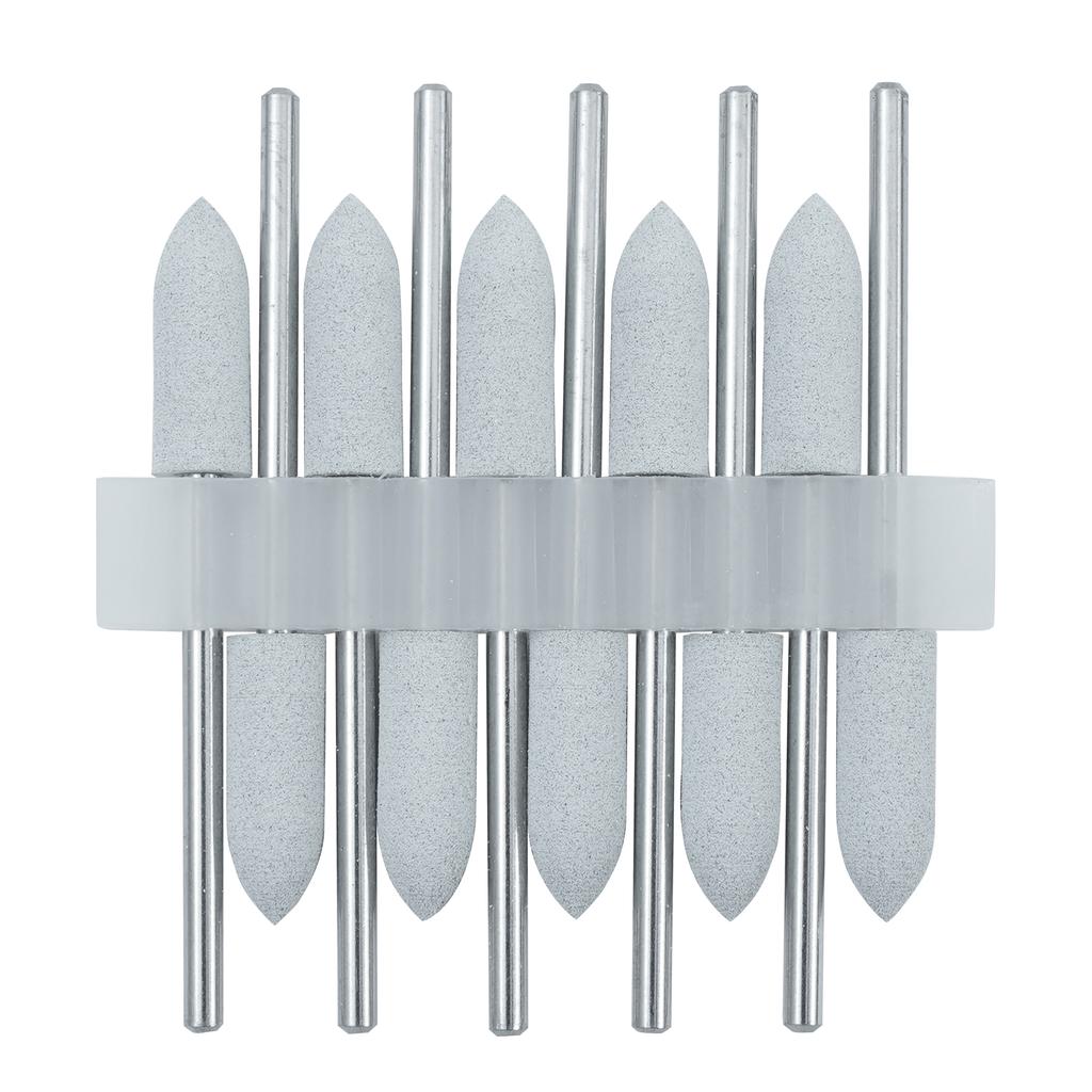 10Pcs/Lot 2.35mm Dental Silicone Rubber Polishers Burs Grinding Heads HP Shank Drill Rotary Teeth Whitening Dentist Tool