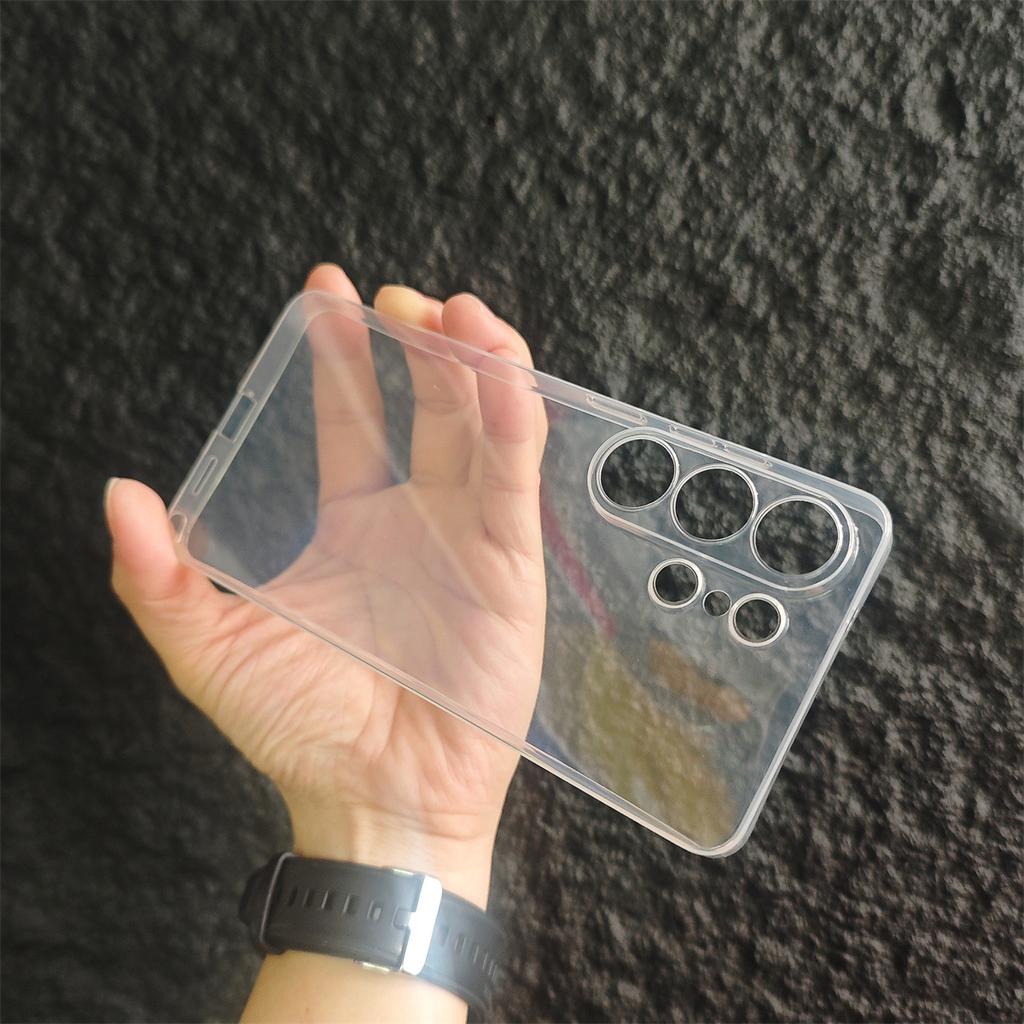 The New Product Is Suitable for S26Ultra Ultra-thin PP Mobile Phone Case S25 Edge Transparent and Non-yellowing S24 Protective Case.