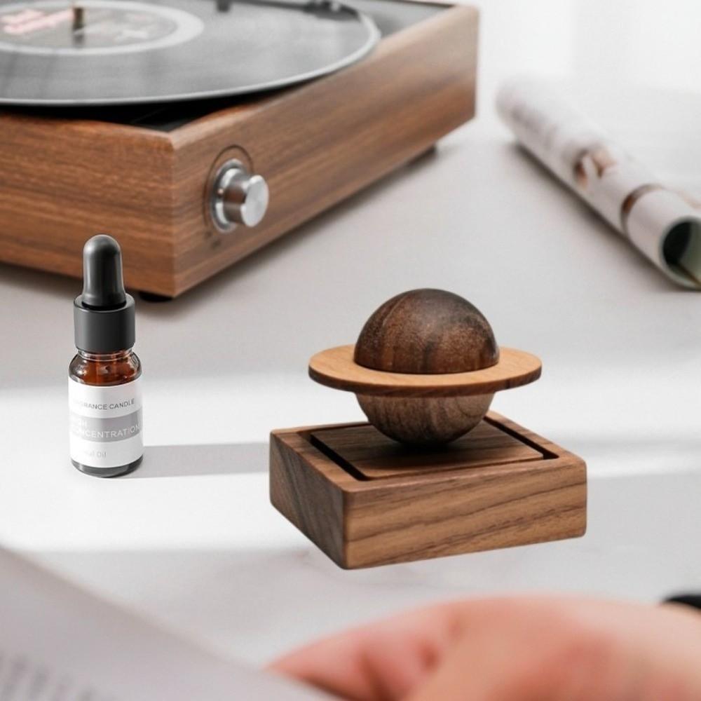 Wood Scent Perfume Diffuser No Essential Oil Fresh Air Jupiter Shape Home Decoration Lasting Dorm Room Essentials Car Ornaments