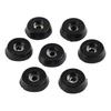 HOT Sale Feet Leg Pads Floor Protectors Parts Rubber Standing Steady Non-Slip 20pcs Accessories AntiScratch Black Conical