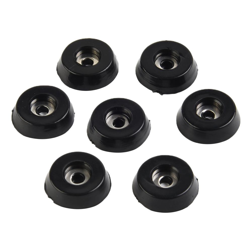 HOT Sale Feet Leg Pads Floor Protectors Parts Rubber Standing Steady Non-Slip 20pcs Accessories AntiScratch Black Conical