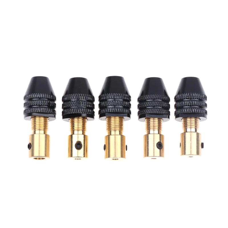 1 Set Mini Chuck Tool Fixture Clamp 2Mm-5Mm Universal Small Electronic Drill Bit Collet Multifunction Micro Electric Drill Chuck