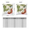 Corymbia Ficifolia Red Flowering Gum Pillowcase Polyester Linen Velvet Pattern Zip Decorative Car Cushion Cover