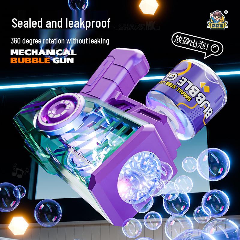 Automatic Gatling Bubble Gun Toy for Kids - Outdoor Fun Gift