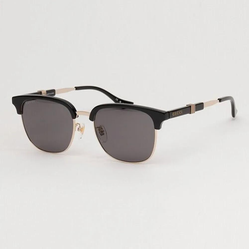 

[Gucci] Sunglasses GG1499SK 001 Browline Square Black