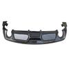 Carbon Fiber Dual Outlet Rear Lip Spoiler for 15-17 Ford Mustang
