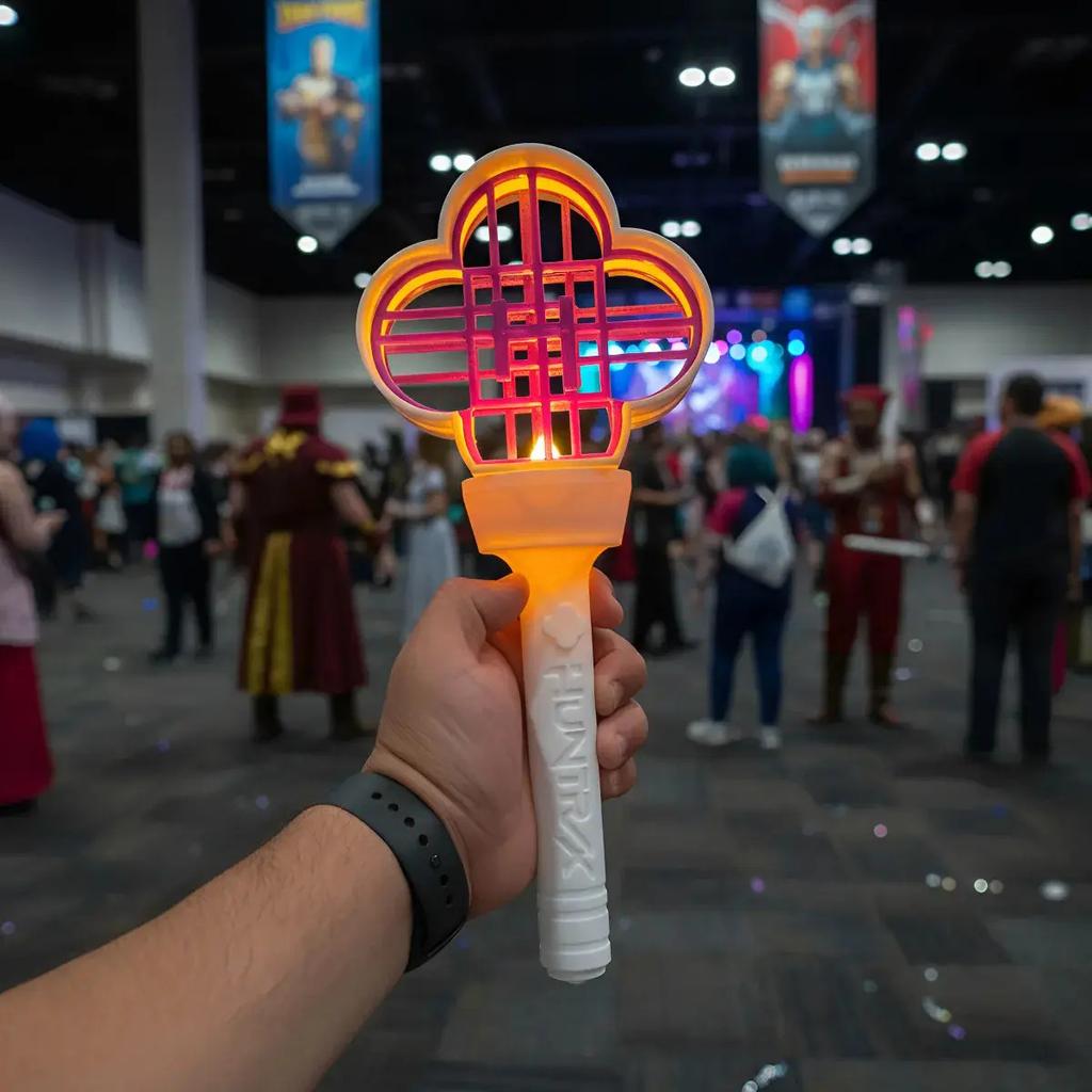 .. K-Pop Huntrix Lightstick Dämonenjäger Zoey Cosplay