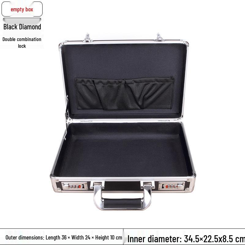 Compact Aluminum Tool Box with Combination Lock for Secure Storage