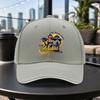 Malacca Travel 2024 Sandwich Baseball Cap Unisex Adjustable Duckbill Hat Lightweight Casual Outdoor Hat Multicolor