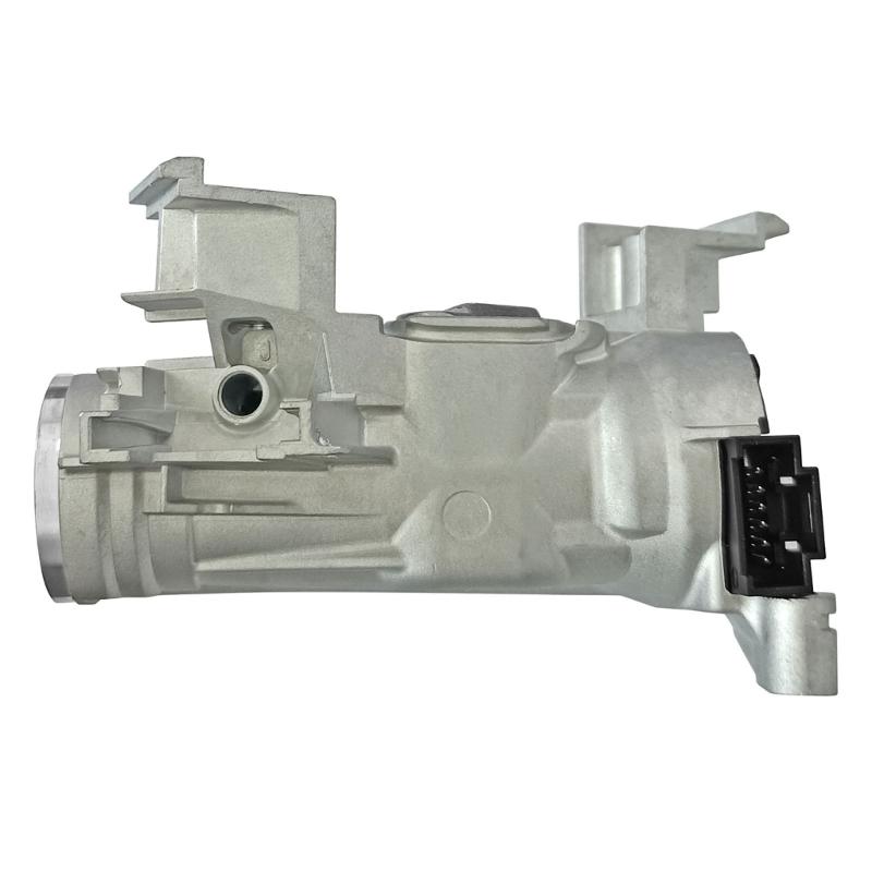 1K0905851B Ignition Starter Switches Steering Lock Housing with Included Electrical Component, Cast Body and Mounting Points for a Worn Lock-Base