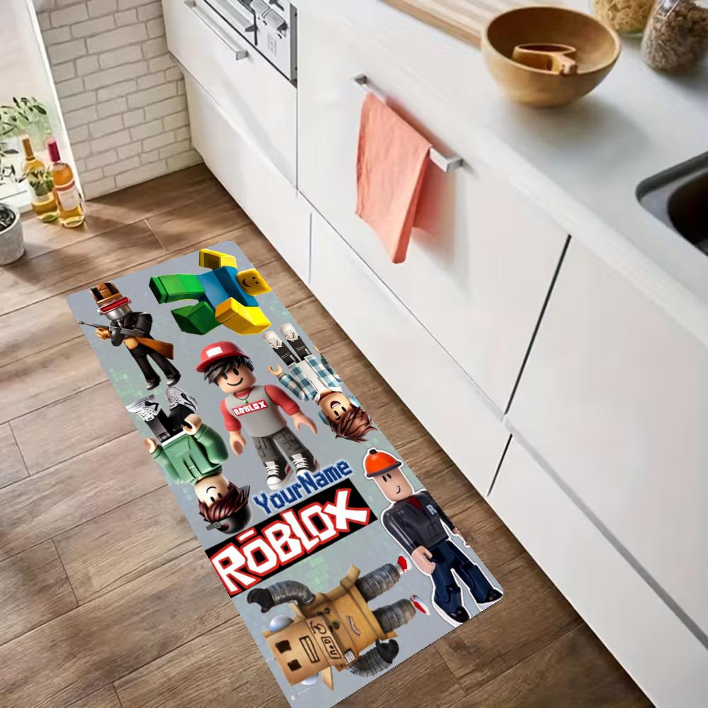 Roblox Customize Your Name Kitchen Rug Runner Rug Laundry Mat Hallway Entryway The Best Gift Choice