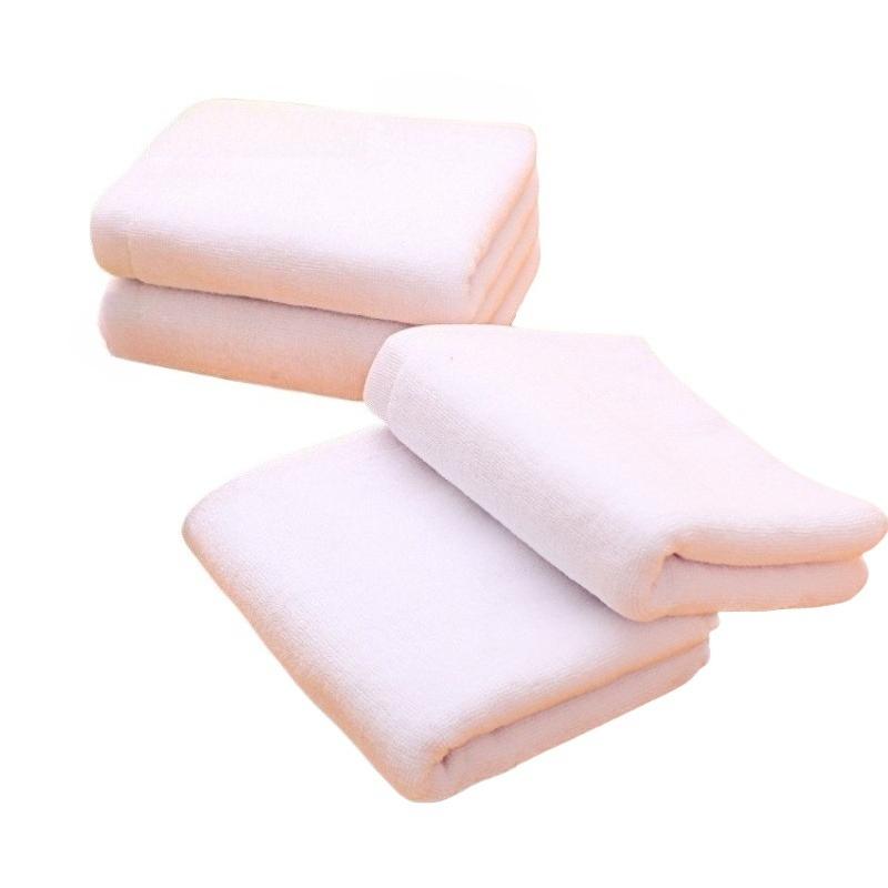 Basics White Cotton Square Towel 100% Cotton Face Towel 30 X 30cm, Soft Small Towel Handkerchief for Hand, Kitchen and Cleaning