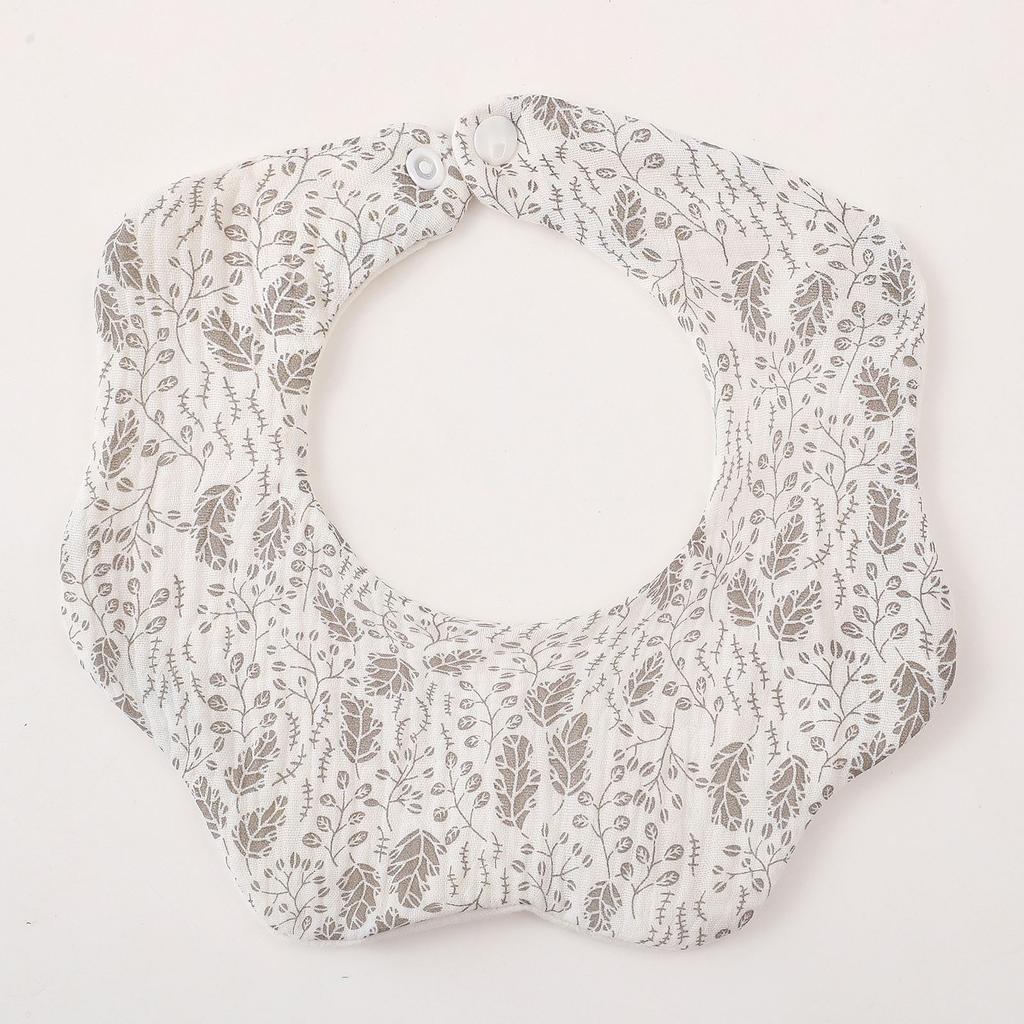 0–3 Jahre alt, verdickte Baumwollgaze, Babylätzchen, niedlicher Blumendruck, Säuglingslätzchen, Neugeborene, weiche Spucktücher für Jungen und Mädchen, Fütterungsspeicheltuch