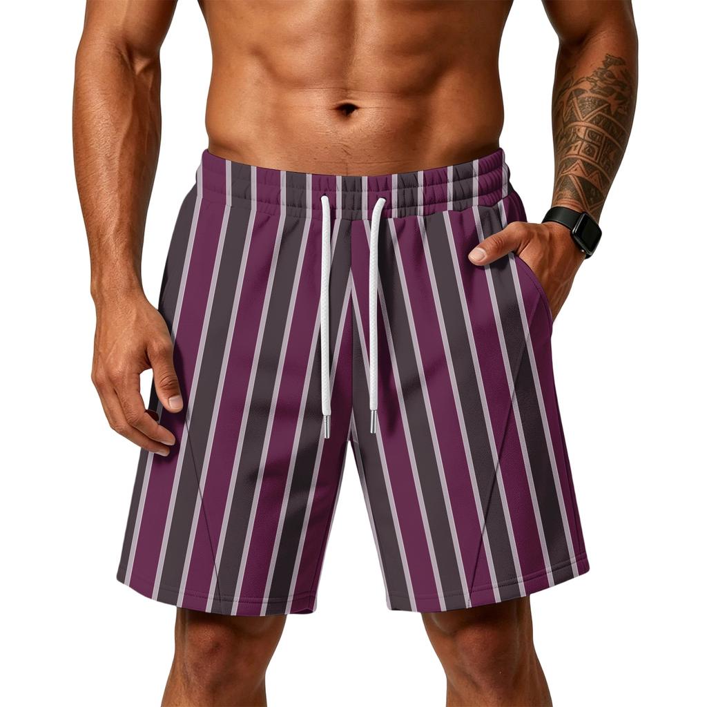 Men's Loose Fit Air Layer Shorts with Pockets Gym Workout Training Beach Casual Athletic Sportswear