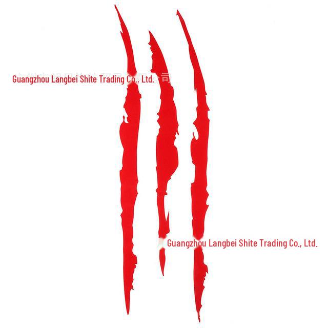 

Светоотражающие наклейки Ghost Claw на фары и капот автомобиля null красный