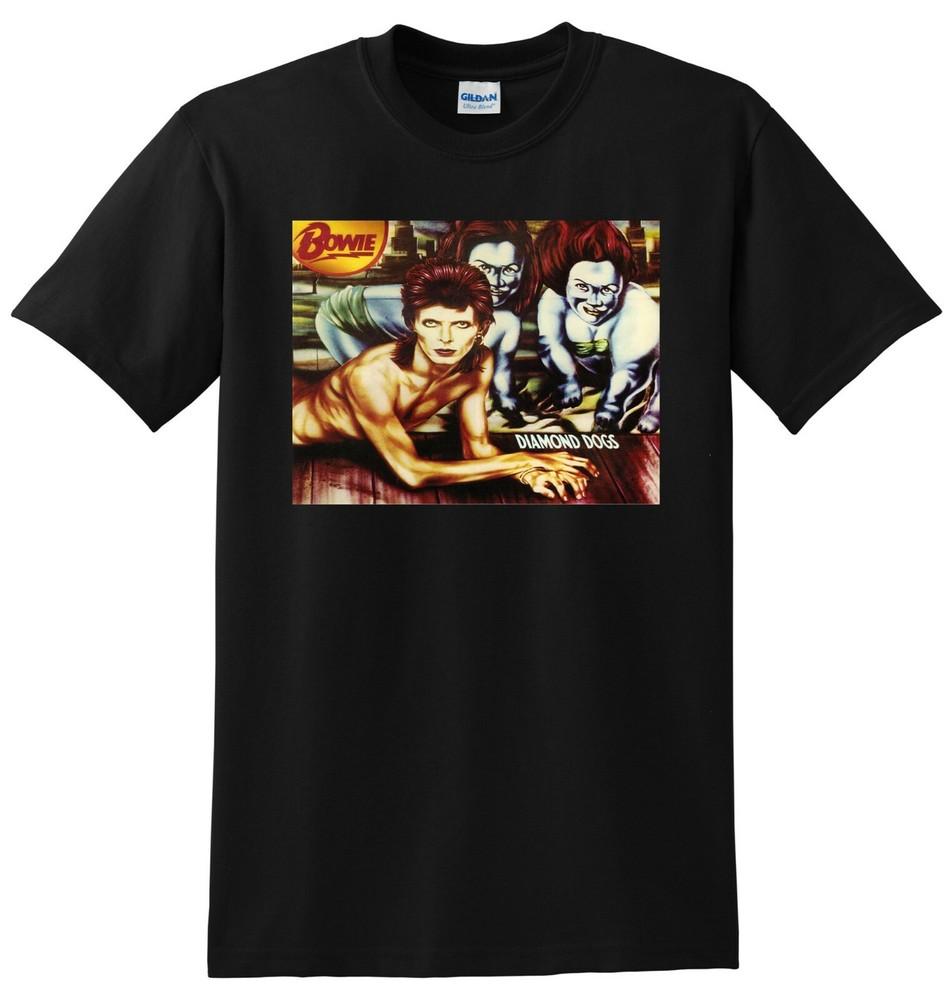 DAVID BOWIE T SHIRT diamond dogs vinyl cd cover SMALL MEDIUM Unisex T-Shirt M