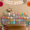 Mandala Bohemia Style Tablecloth Boho Birthday Party Decoration Kitchen Dining Table Colorful Table Cover Baby Shower Supplies