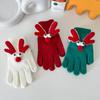 Knitted Christmas Gloves Warm Touch Screen Gloves Hot Sale Driving Mittens  Gift