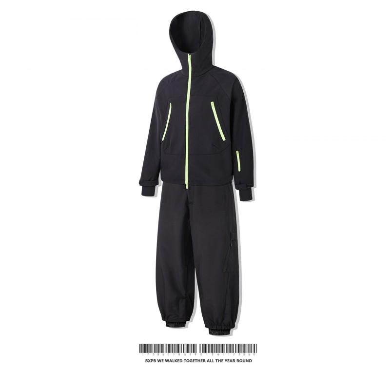 Men Women Ski Suit Set Waterproof Windproof Insulated Snowboarding Jacket Pants Winter Sports