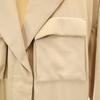 unused ROSE BUD trench coat M beige long with pocket Women Used