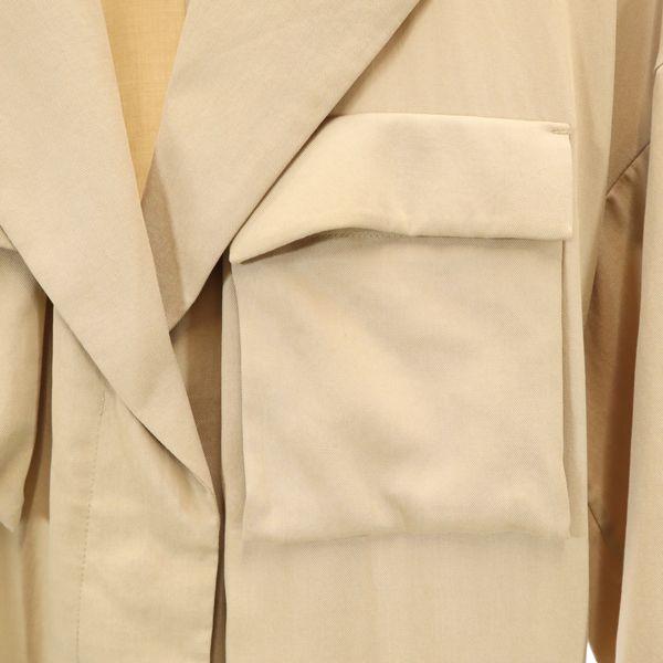unused ROSE BUD trench coat M beige long with pocket Women Used