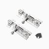 Surface-Mounted Stainless Steel Anti-Theft Door Latch for Wood/Bathroom Doors