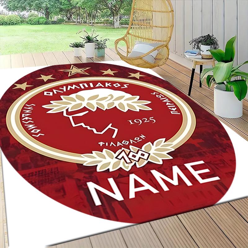 Custom Name Chelsea FC Crest Carpet Rug Customizable Soft Washable Anti-Slip Home Living Room Sofa Mats Personalized Rug. 0909218