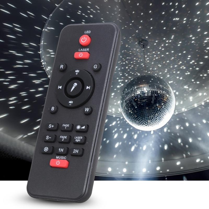 Infrare Remote For Starry Projectors Lamp Adjustable Water Waves Light Mode And Color Projectors Lamp Remotes