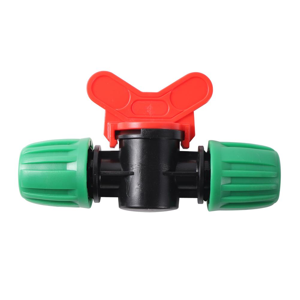 

20 шт., прямой коленчатый тройник 16 мм, полиэтиленовая труба с замком, соединительный клапан, садовое сельское хозяйство, автоматический полив, система микроорошения, соединение