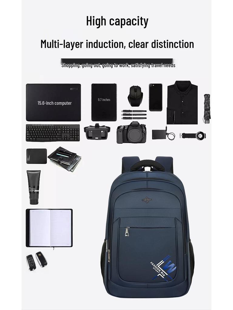 Unisex Casual Travel and School Backpack for Students