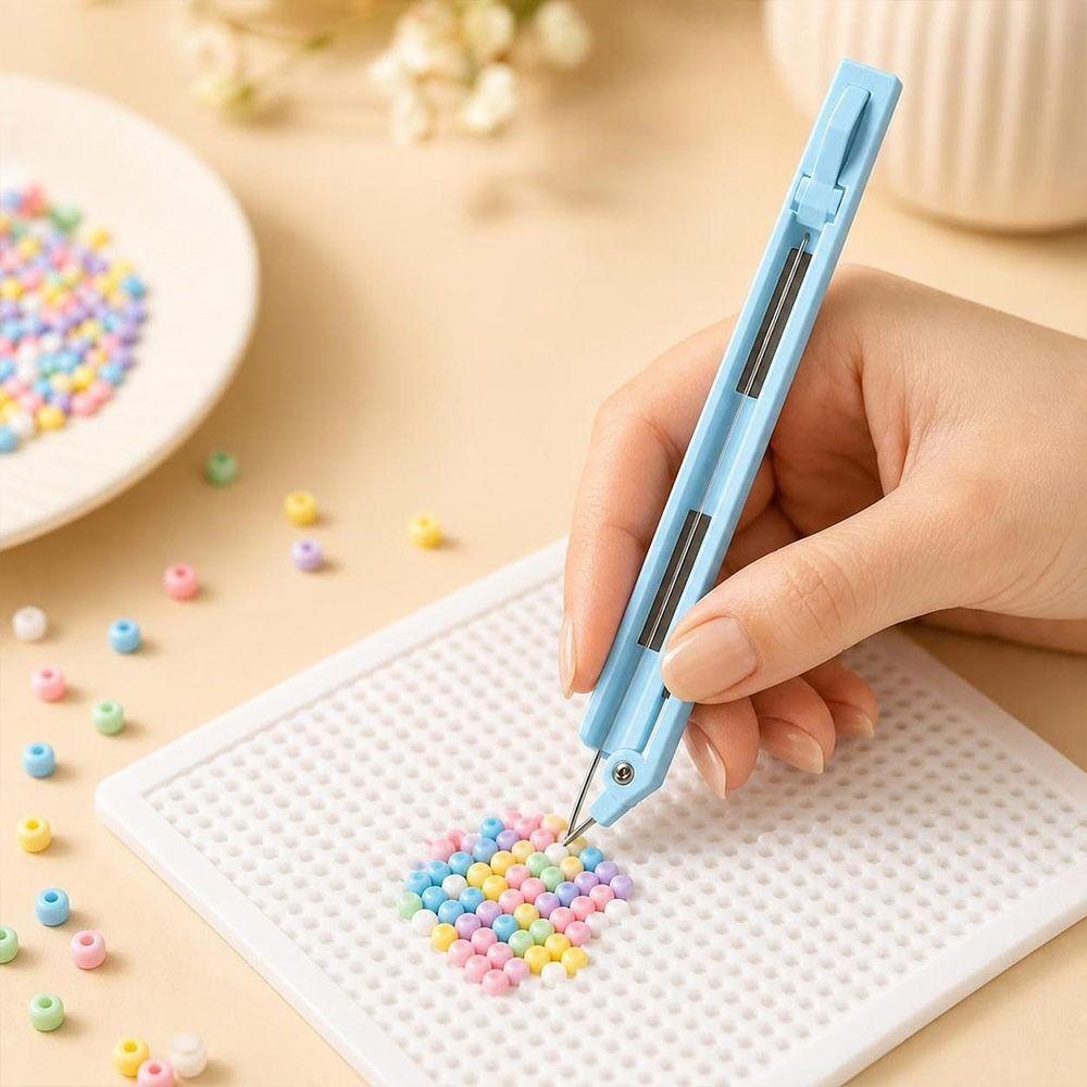 Gleitender Kugelschreiber mit Perlen, Automatischer Spender, Werkzeug zum Platzieren von Puzzle-Perlen, Werkzeug zum Setzen von Perlen, Puzzle-Montage