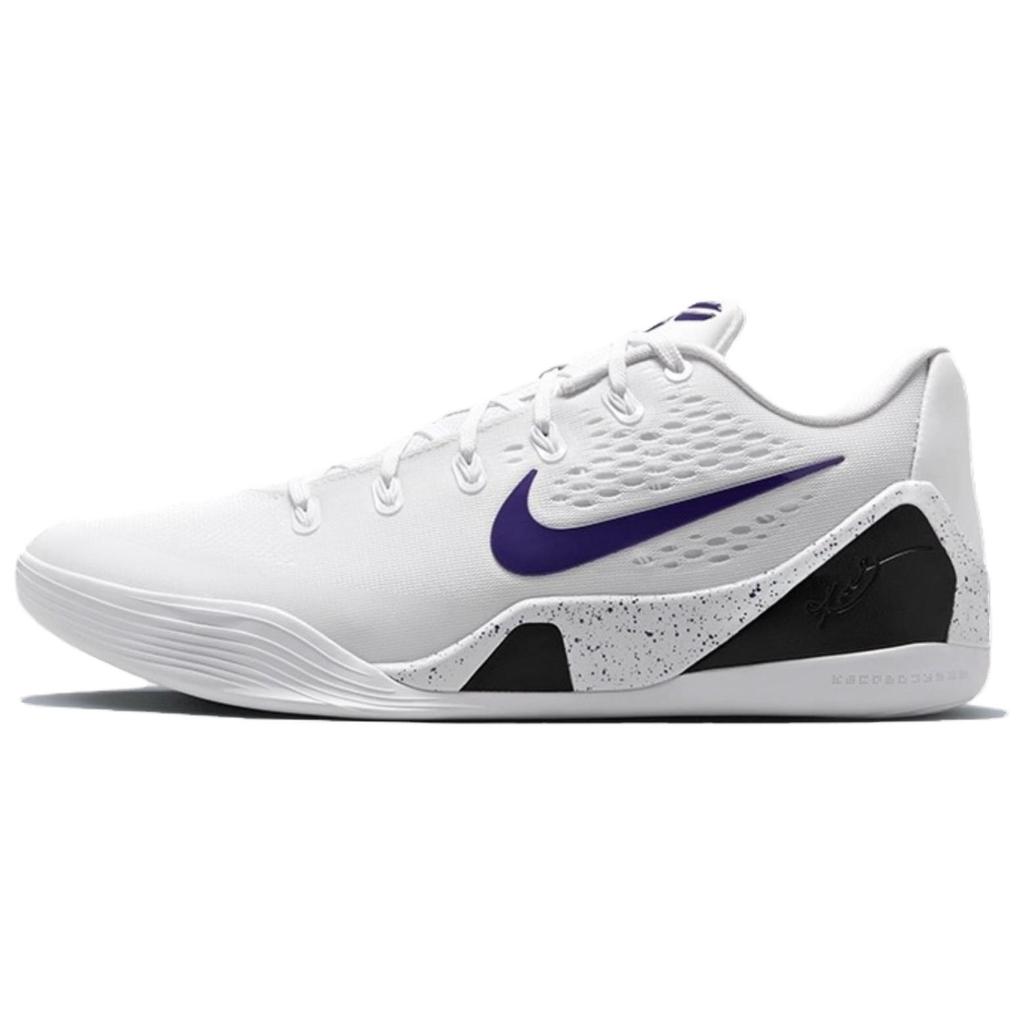 Nike Kobe 9 EM Protro TB Lakers Home Unisex Sneakers White Court-Purple IH1401-100