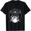 Vitruvian Man Drum Da Vinci Drummer T-Shirt