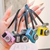 Cotton Doll Strap Webbing Sound Camera Pendant Puppy Mini Backpack Souvenir