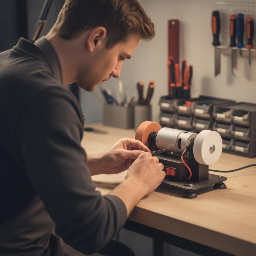 12V Bench Space-Saving with Suction Feet Low-Profile Power Tool for DIY