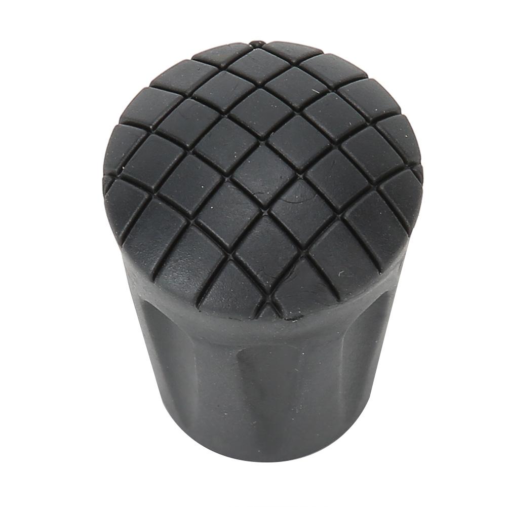 20pcs Replacement Reinforced Cane Tips Outdoor AntiSlip Walking Cane Tip with Metal Gasket