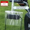 SEAMETAL EV Charger Rain Cover, Waterproof Dustproof Bag for Electric Motorbike, Portable PVC Outdoor Charging Plug Protector Sleeve
