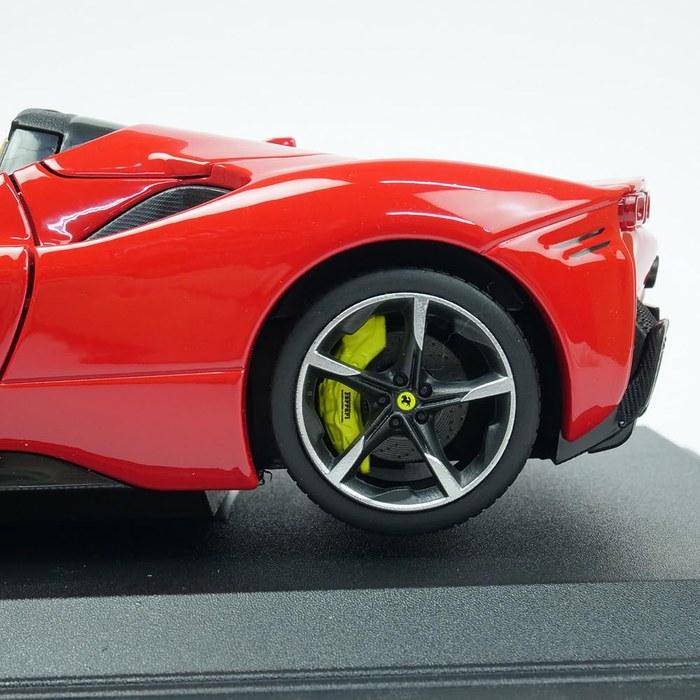 Kyosho Bburago Ferrari SF90 Spider 1/18 Red Diecast Model Car