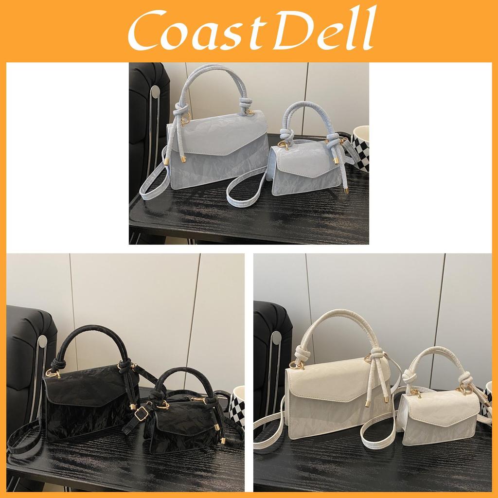 Fashionable Pu Small Crossbody Bag With Seaming Detail For Casual Wear And Teens