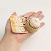Sensory Steamed Bun Keychain Pendant Keyboard Fidget Toy Simulation Clicker Keychain  Kids Toy