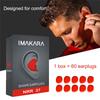 60pcs/pack Moldable Shaped PU Anti-noise Ear Plugs Noise Reduction Sleeping Protection Soft Anti-Snoring Health Care Earplugs