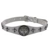 Cross PU Leather Choker, Punk Gothic Cross Hip Hop Rock Clavicle Necklace